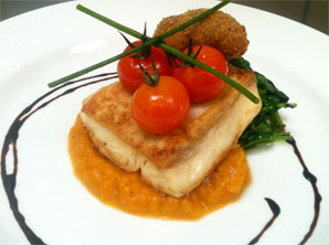 Bacchus Prestbury Food